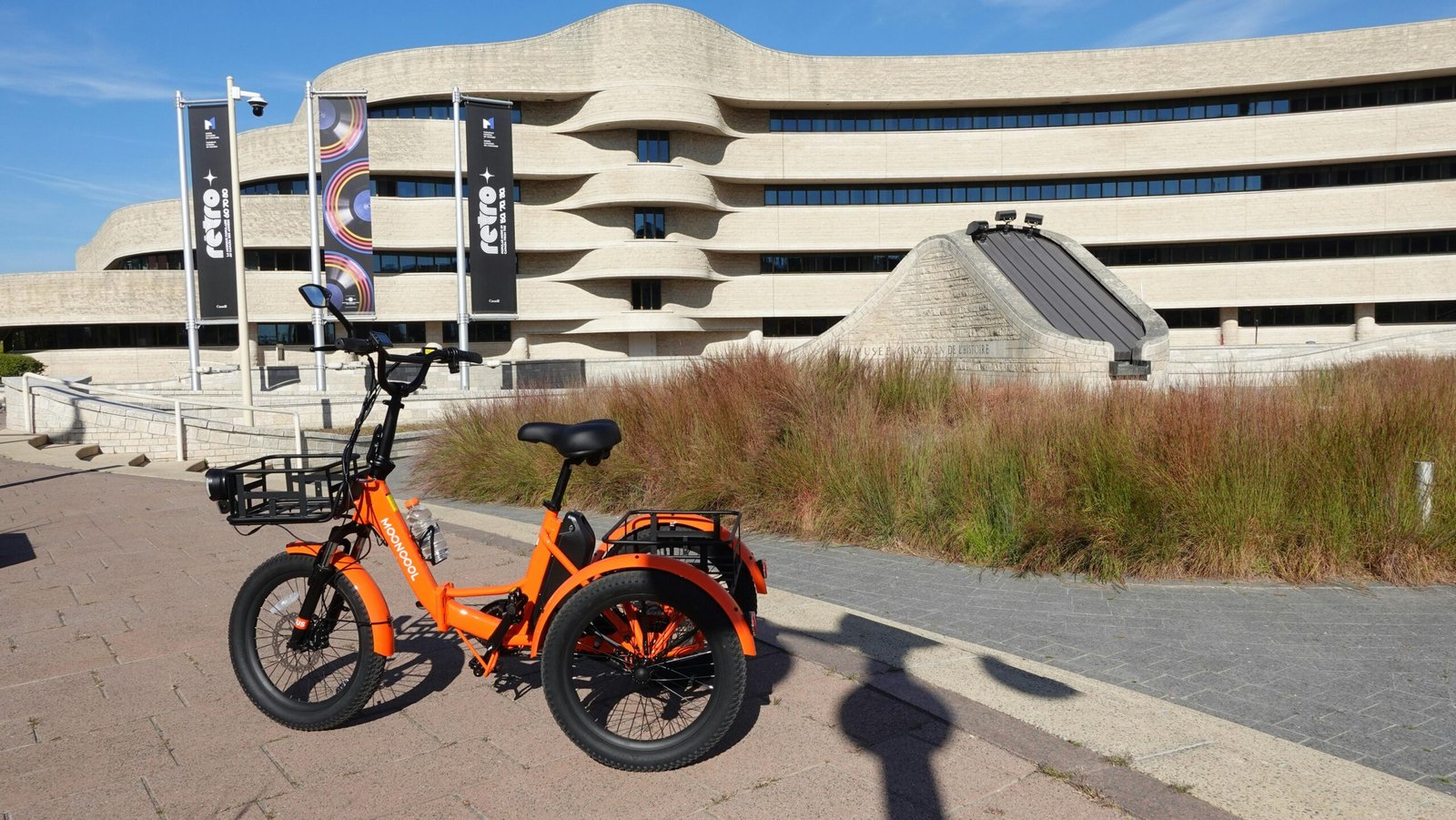 Cargo electric bike built for utility transport and city mobility