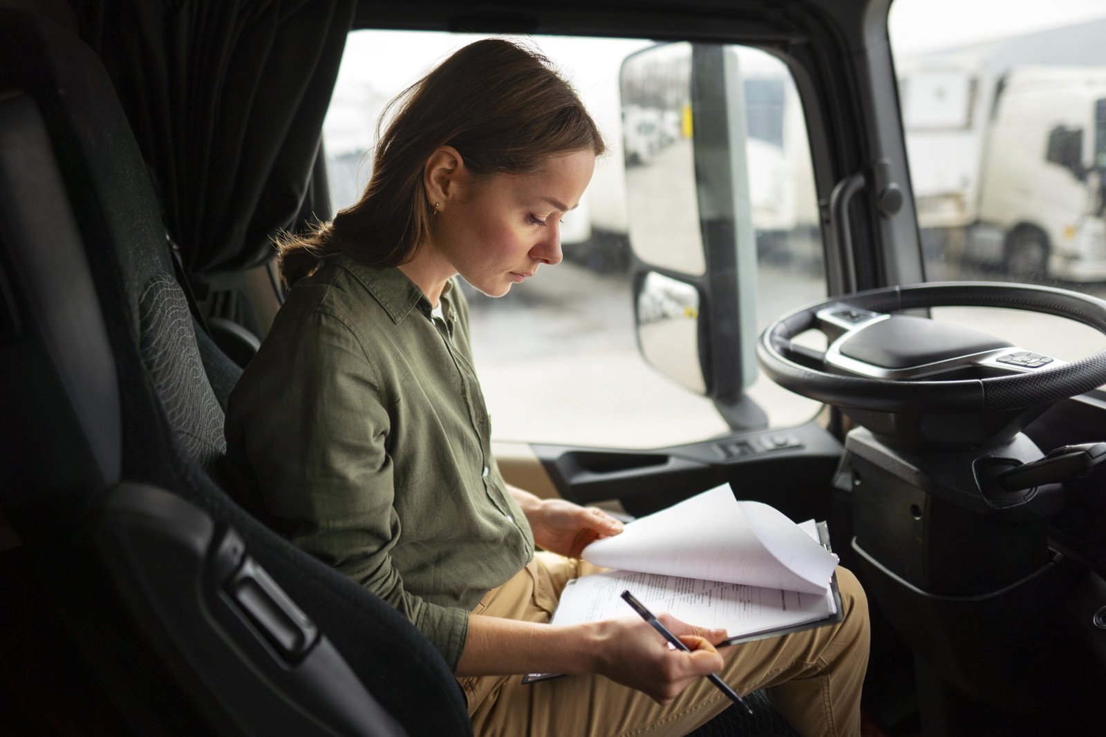 NYC delivery truck insured with Progressive truck insurance protecting vehicle and cargo