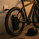 How much does it cost to charge an electric bike battery at home in a garage