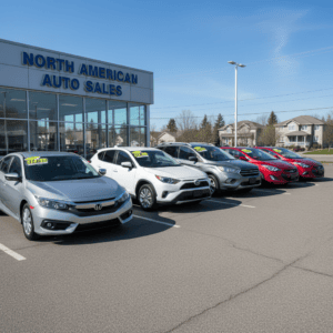 Best used cars to buy for daily use parked in a suburban neighborhood in the USA